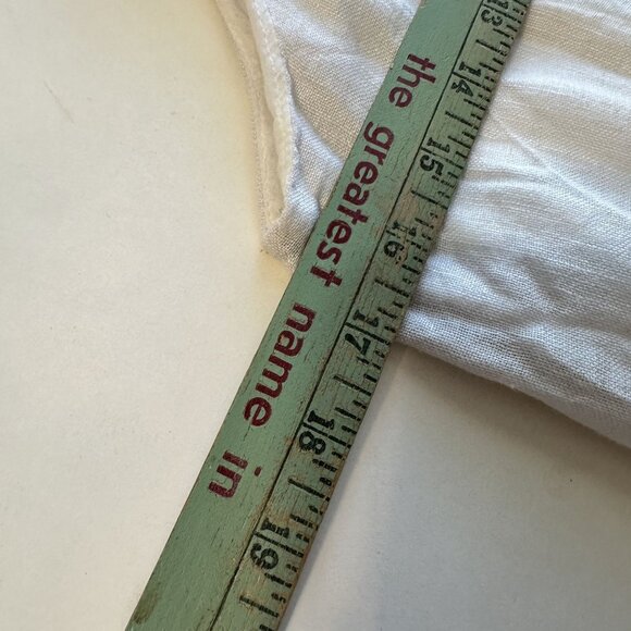 C & C California Womens Dress Striped Linen Maxi Shift Adjustable Straps Beach - Picture 6 of 7